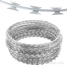 Galvanizzato Razor Bisped Wire per recinzione carceraria